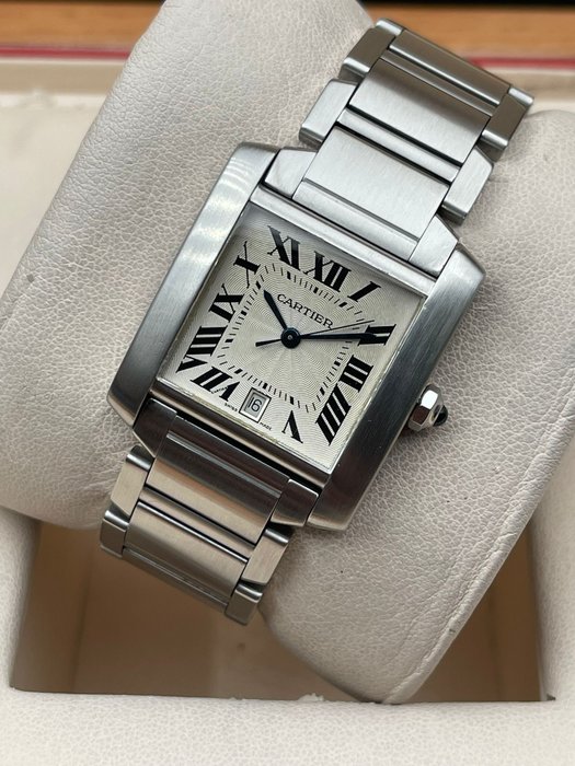 Cartier - Tank Française - 2302 - Mænd - 2011-nu