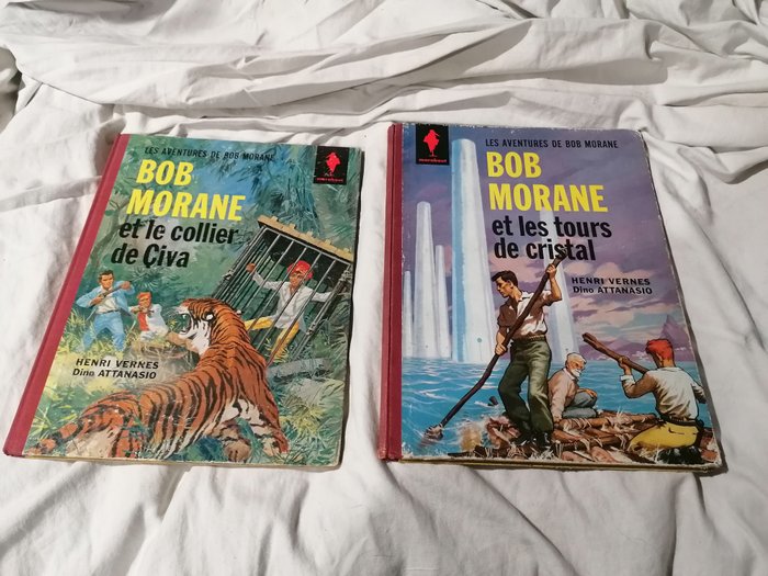 Bob Morane T3 + T4 - 2x C - 2 Album - Første udgave - 1962/1963