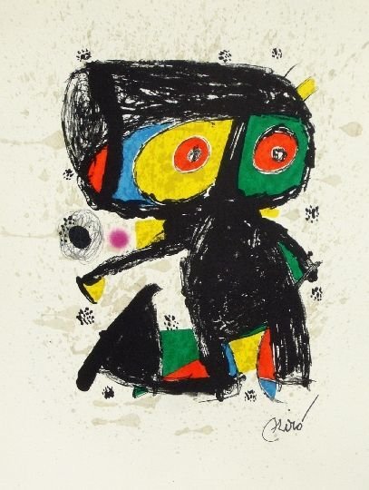 Joan Miro (1893-1983) (after) - Poligrafa 15 ans