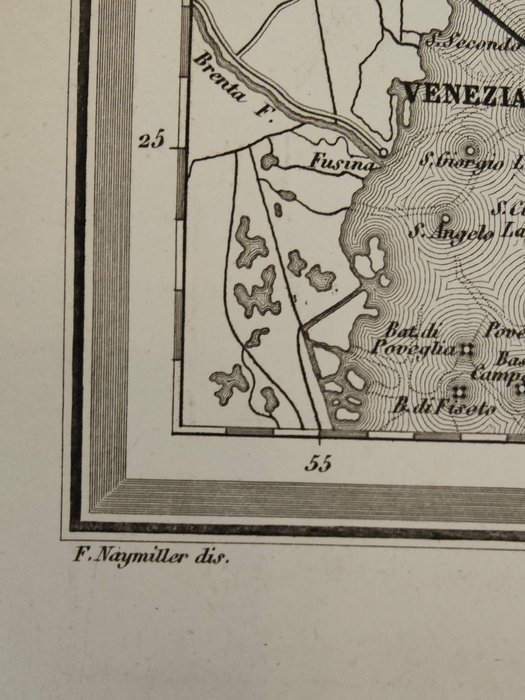 Italien - Friuli Venezia Giulia; Naymiller / Allodi / Vallardi - Provincia di UDINE (FRIULI) - 1881-1900