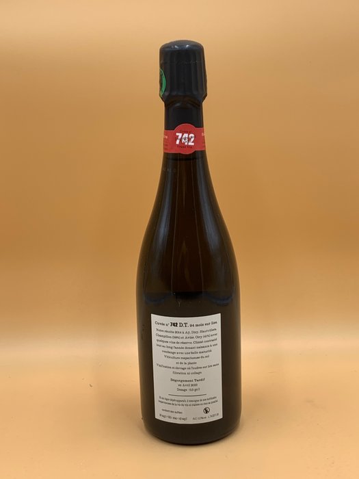 Jacquesson, Cuvée N° 742 D.T "Dégorgement tardif" - Champagne Extra Brut - 1 Flaske (0,75L)