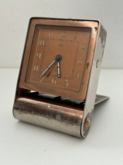 Rejseur - Jaeger-Lecoultre -  Art Deco Forgyldt, Læder - 1940-1950 - Ingen minimumspris