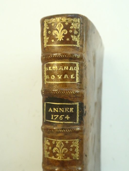 Collectif - Almanach Royal (Louis XV) année 1764 [Reliure au Lys] - 1764