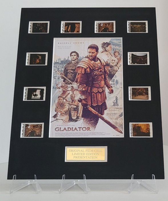 Gladiator - Framed Film Cell Display with COA