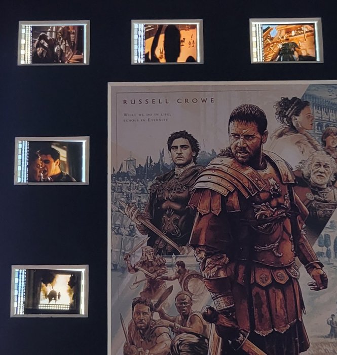 Gladiator - Framed Film Cell Display with COA