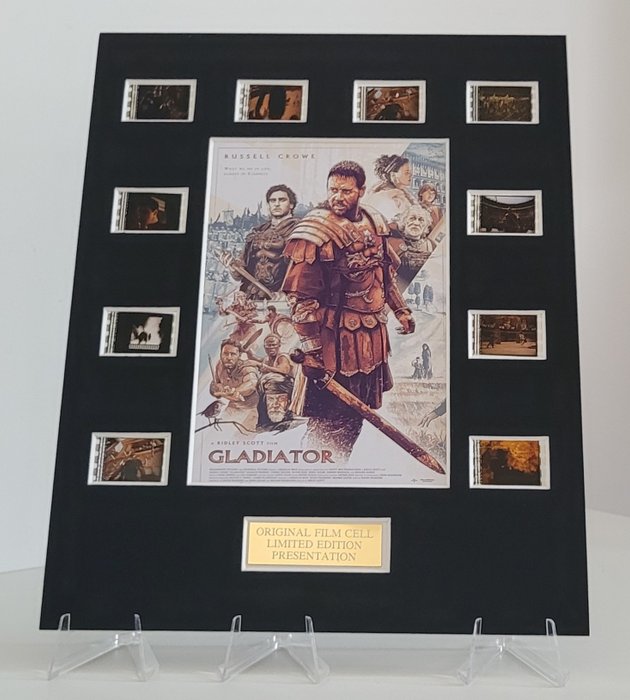 Gladiator - Framed Film Cell Display with COA