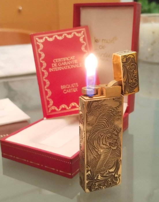 Cartier - Lighter - forgyldt