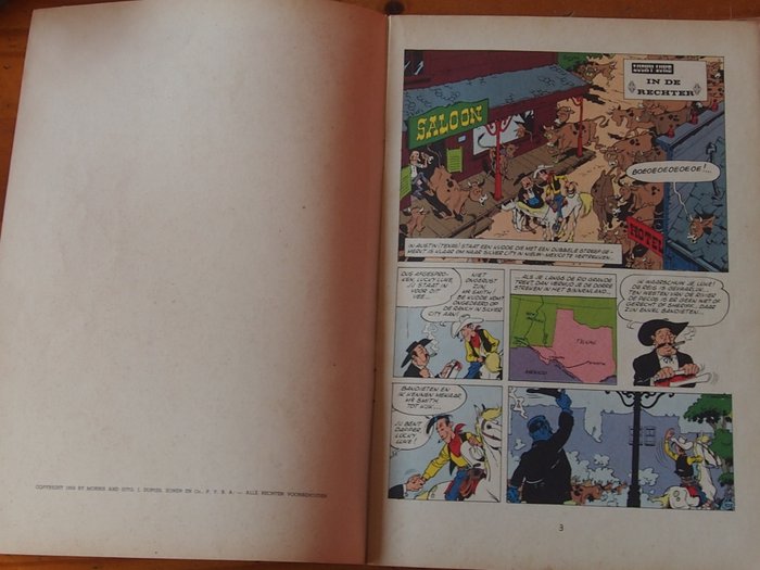 Lucky Luke 13, 30 - De rechter - Calamity Jane - 2 Album - Første udgave - 1956/1967