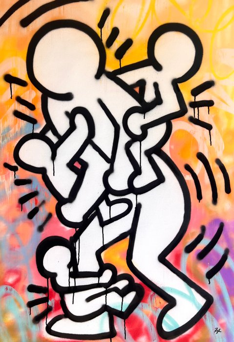 Gunnar Zyl (1988) - Love Family / Keith Haring  Zyl