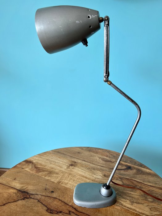 Bordlampe - Metal - 1960'erne Vintage Industrial