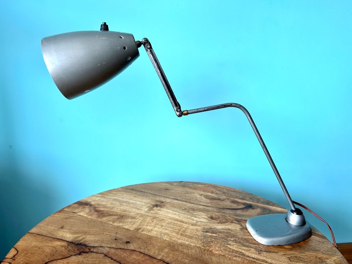 Bordlampe - Metal - 1960'erne Vintage Industrial