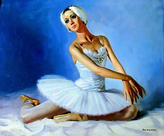 Jose Burguete i Albalat Valencia (1933) - La bailarina