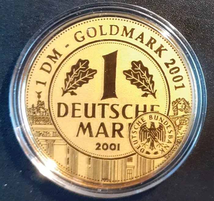 Verden. ND 2001 Goldmark, 1/200 Oz (.999)  (Ingen mindstepris)