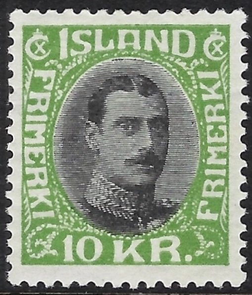 Island 1931/34 - Christian X medaljer til 10k - Nº 153 +