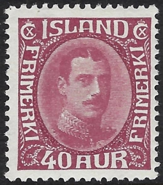 Island 1931/34 - Christian X medaljer til 10k - Nº 153 +