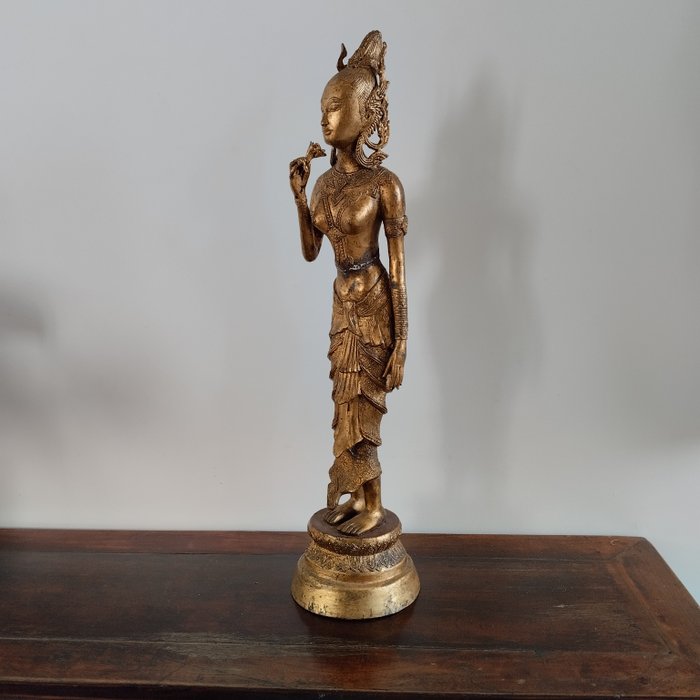 Gudinde Bodhisattva - 59 cm - Thailand  (Ingen mindstepris)