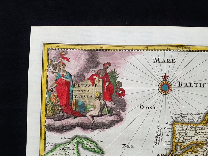 Europa - Polen, Tyskland, Preussen, Baltikum, Riga, Litauen; Philip Cluverius / John Senex - Prussiae Nova Tabula - 1701-1720