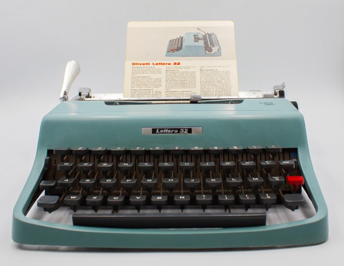 Marcello Nizzoli - Olivetti, Lettera 32 - Skrivemaskine - 1960-1970