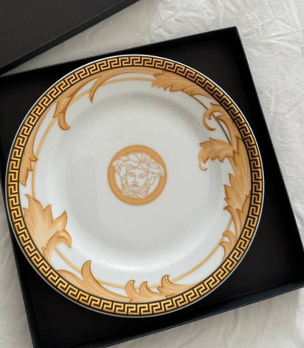 Rosenthal - Versace - Fad - arabesque champagne - Porcelæn