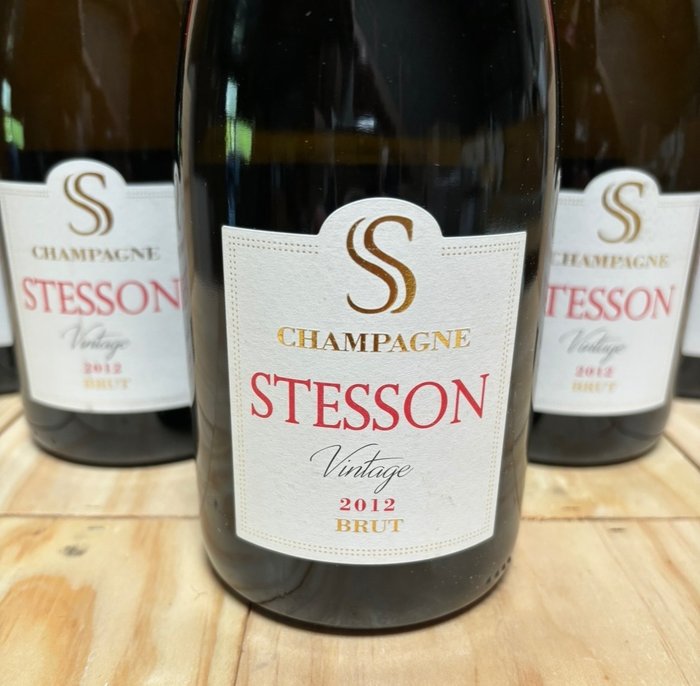 2012 Stesson Blanc de Blancs - Champagne Brut - 6 Flasker (075 L)