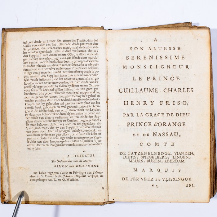 Fénelon - Les Avantures de Telemaque - 1725