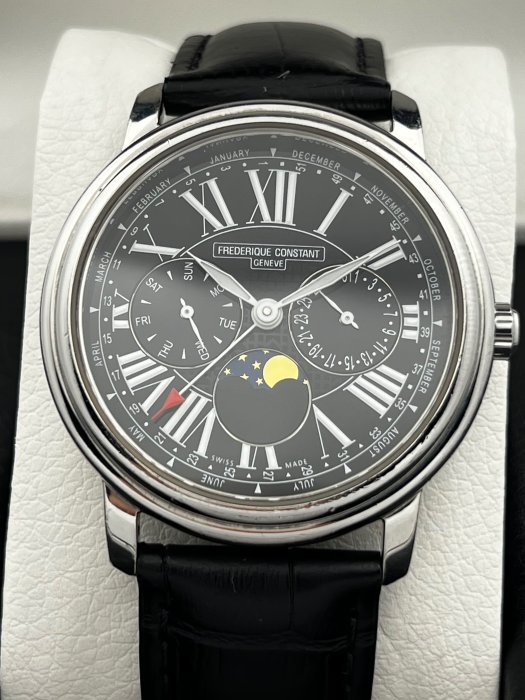 Frédérique Constant - Business Timer Triple Date Moonphase - FC270X3P4/5/6 - Mænd - 2000-2010