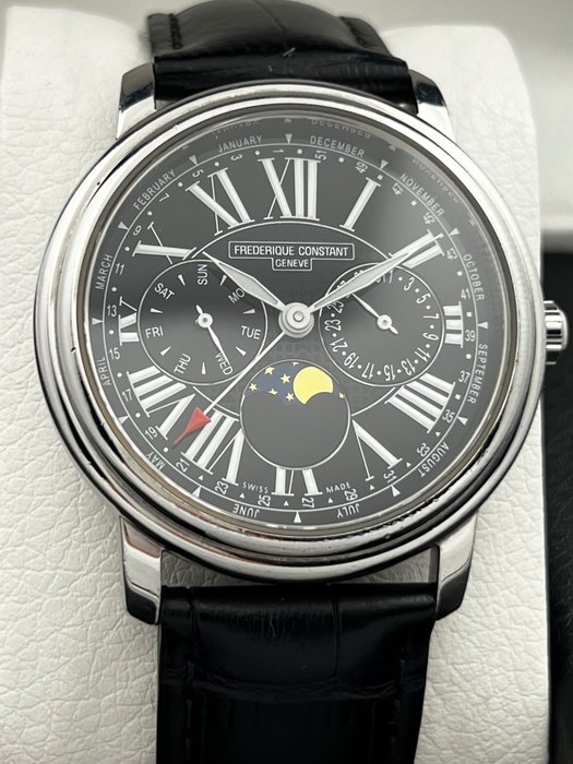 Frédérique Constant - Ingen mindstepris - Business Timer Triple Date Moonphase - FC270X3P4/5/6 - Mænd - 2000-2010