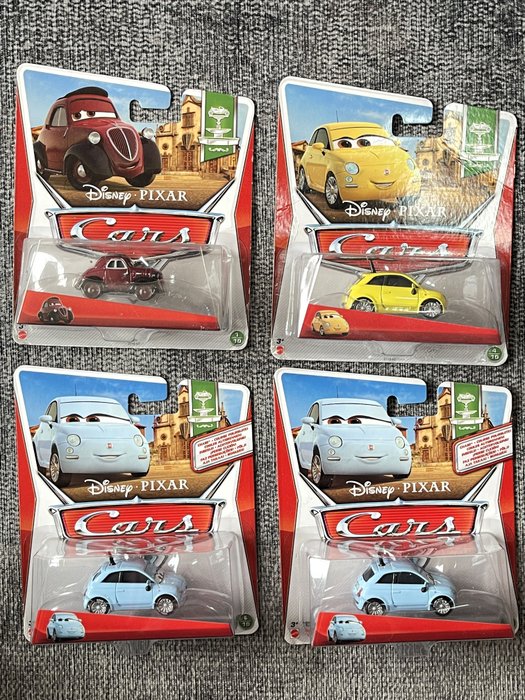 Disney Cars a large collection of 31 packs of Series: As Seen in Tokyo Mater, Cruisin' Tokyo, Italian Fountain