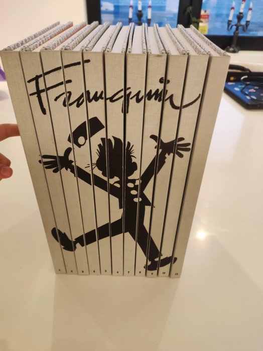 Robbedoes en Kwabbernoot - 1 Spirou og Fantasio af Franquin - Pakke (Mint) - Første udgave - 2020/2020