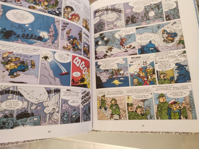 Robbedoes en Kwabbernoot - 1 Spirou og Fantasio af Franquin - Pakke (Mint) - Første udgave - 2020/2020