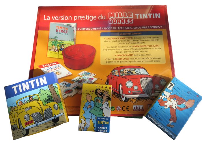 Tintin - 6 Various merchandise objects - Moulinsart - 2007