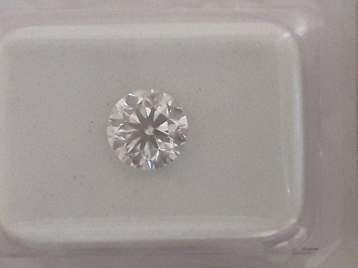 1 pcs Diamant  (Natur)  - 1.01 ct - Rund - D (farveløs) - VS2 - Gemewizard Gemological Laboratory (GWLab)