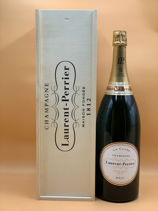 Laurent-Perrier, La Cuvée Brut - Champagne - 1 Dobbelt Magnum/Jeroboam (3,0 L)