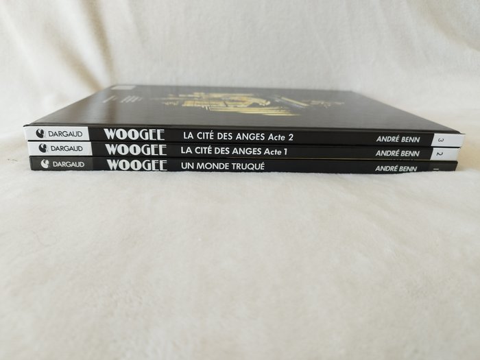 Woogee T1 à T3 + 2 dédicace - 3x C - 3 Albums - Første udgave - 1992/1996