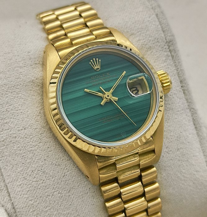 Rolex - Datejust 'Malachite Dial' - 6917 - Kvinder - 1980-1989