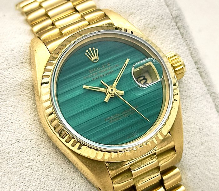 Rolex - Datejust 'Malachite Dial' - 6917 - Kvinder - 1980-1989