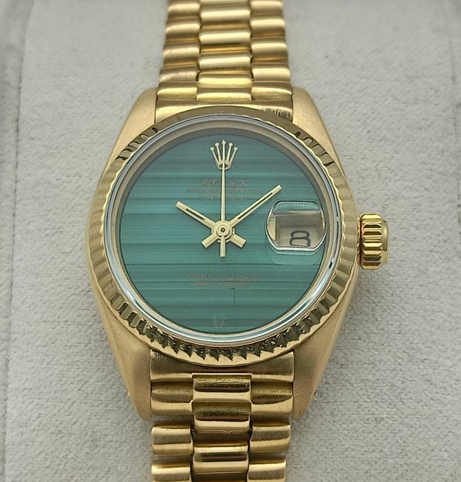 Rolex - Datejust 'Malachite Dial' - 6917 - Kvinder - 1980-1989