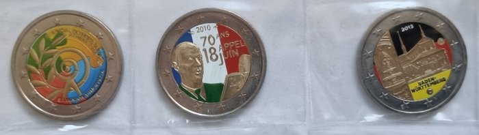 Europa. 2 Euro 2004/2015 (20 verschillende)  (Ingen mindstepris)