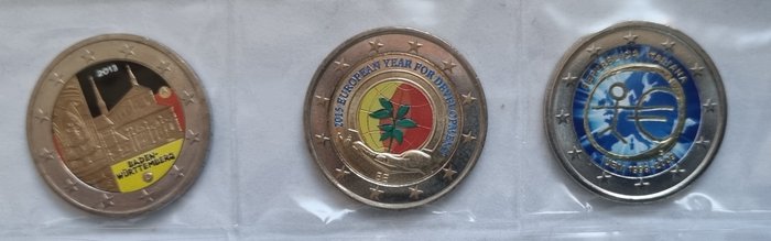 Europa. 2 Euro 2004/2015 (20 verschillende)  (Ingen mindstepris)