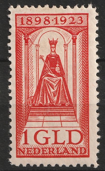 Holland 1906/1927 - Udvalgsserie på lagerkort - tussen NVPH 82/83 en 203/207