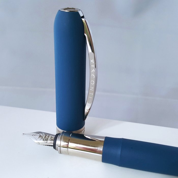 Visconti - Blue - Silver - New - Fyldepen