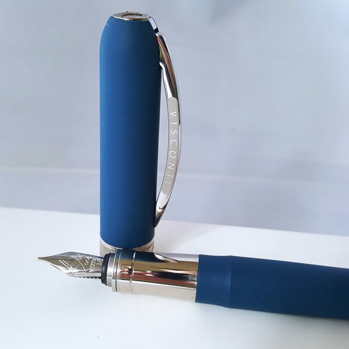 Visconti - Blue - Silver - New - Fyldepen