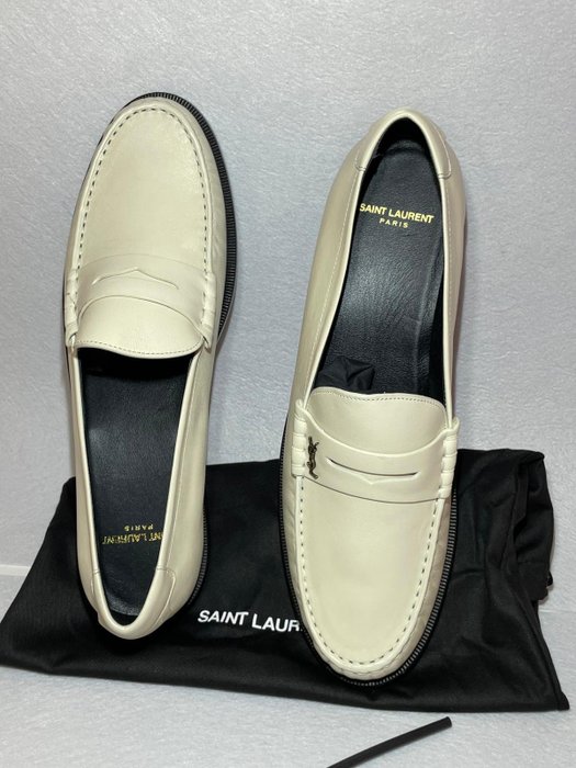 Saint Laurent - Mokassiner - Størelse: EU 40