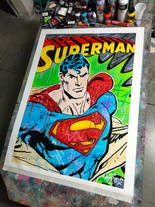 Hipo (1988) - Superman X Supreme (Original artwork)