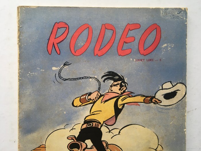 Lucky Luke 2 - Rodeo - 1 Album - Første udgave - 1950