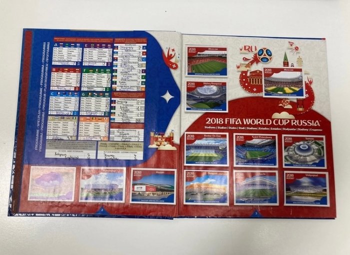 Panini - World Cup Russia 2018 - HardCover - Complete Album