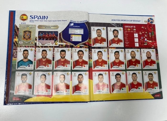 Panini - World Cup Russia 2018 - HardCover - Complete Album