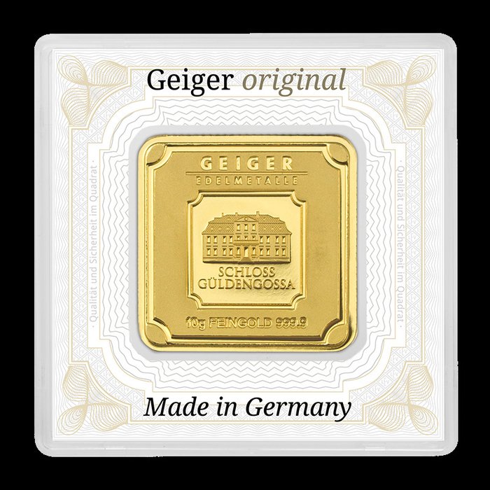 10 gram - Guld - Geiger