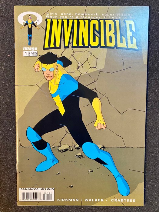 Invincible #1 - First Print - 1 Comic - Første udgave - 2003