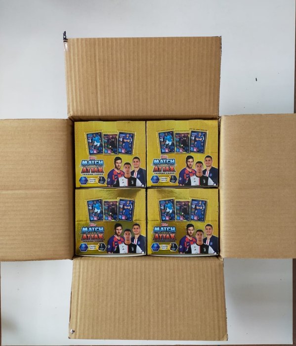 2019/20 Topps Match Attax 12 boxes in original bigbox x 30 boosters each - 1 Mixed collection - Næsten så god som ny (NM)